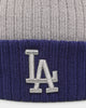 New Era Los Angeles Dodgers Pom Beanie Dark Royal