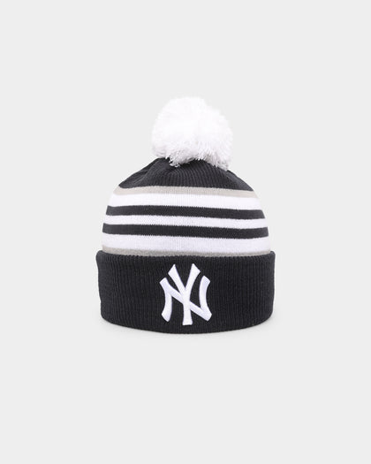 New Era New York Yankees Stripe Cuff Knit Medium Beanie Original Team Colours