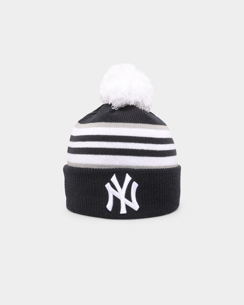 New Era New York Yankees Stripe Cuff Knit Medium Beanie Original Team Colours