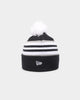 New Era New York Yankees Stripe Cuff Knit Medium Beanie Original Team Colours