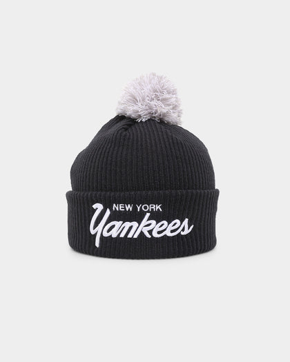 New Era New York Yankees Pom Knit Beanie Original Team Colours