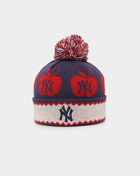 New Era New York Yankees Big Apple Knit Medium Beanie Scarlet