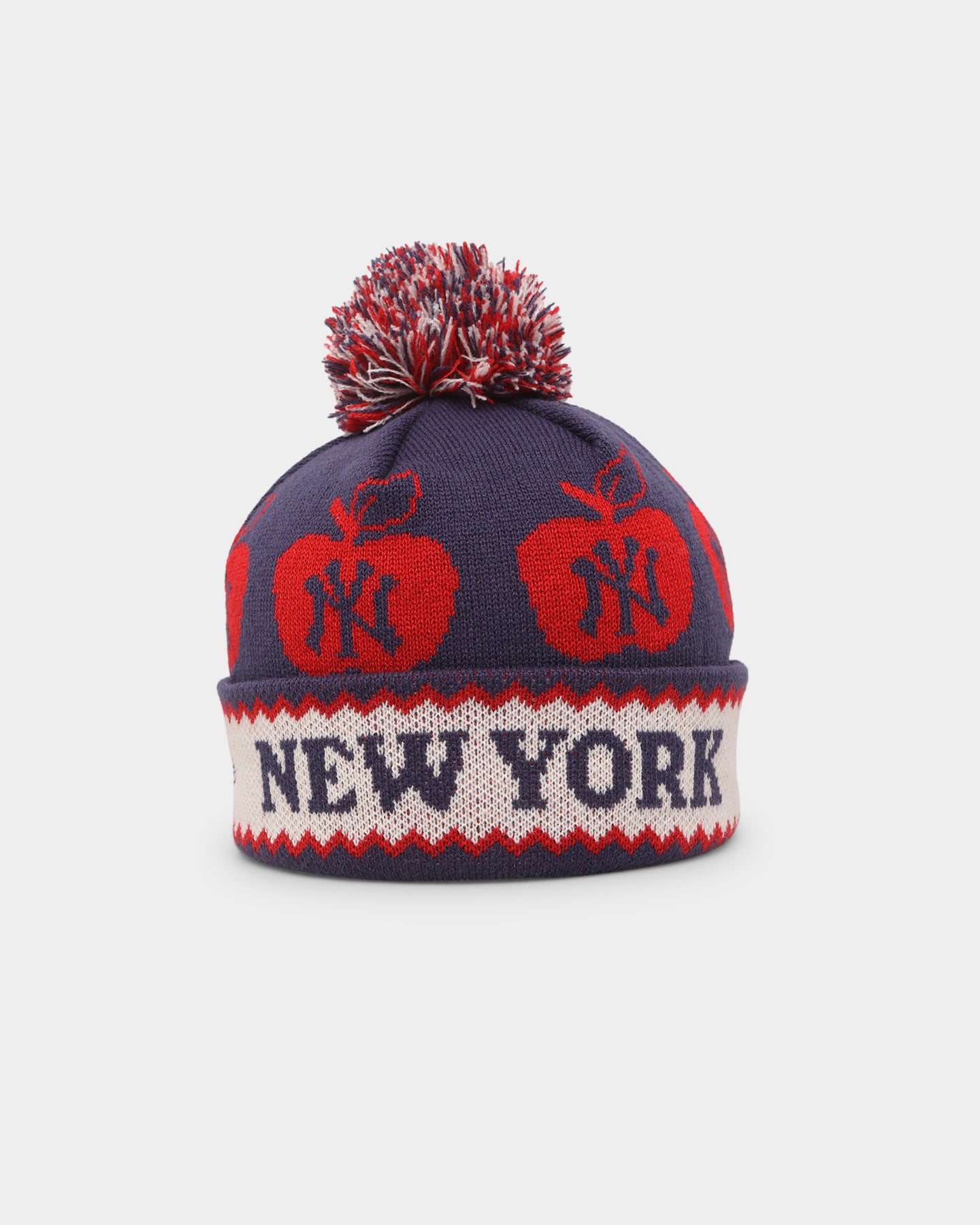 New Era New York Yankees Big Apple Knit Medium Beanie Scarlet