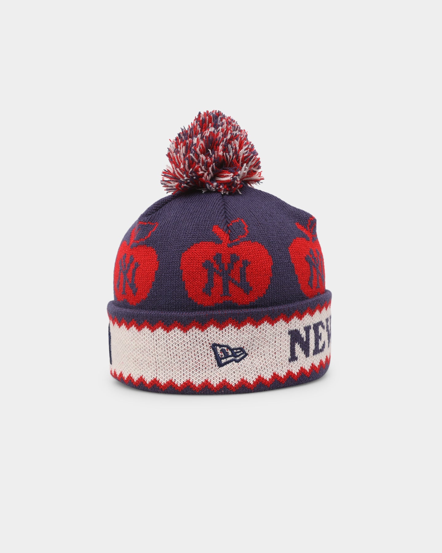 New Era New York Yankees Big Apple Knit Medium Beanie Scarlet