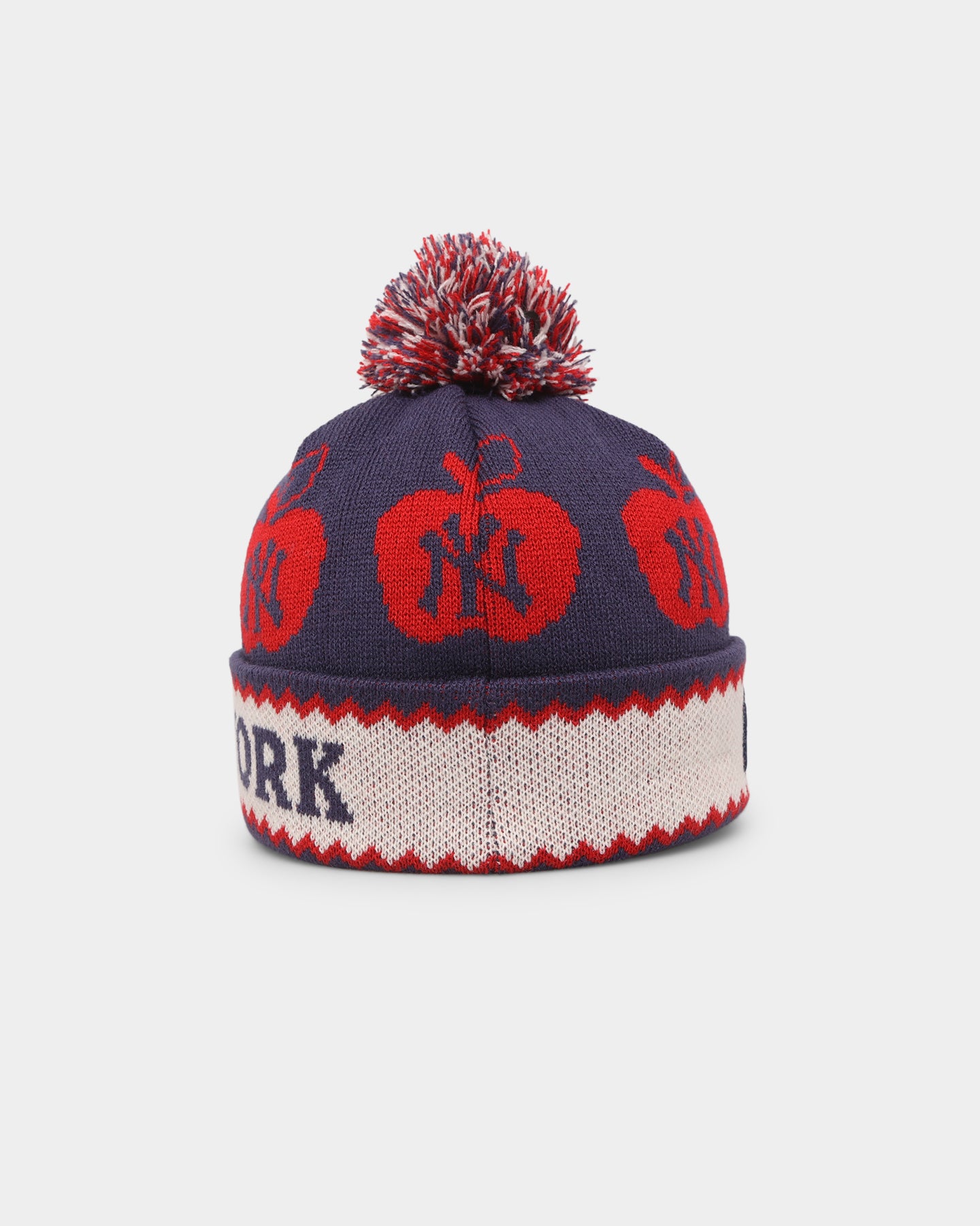 New Era New York Yankees Big Apple Knit Medium Beanie Scarlet