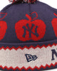 New Era New York Yankees Big Apple Knit Medium Beanie Scarlet