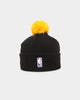 New Era Los Angeles Lakers Pom Beanie Original Team Colours