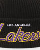 New Era Los Angeles Lakers Pom Beanie Original Team Colours