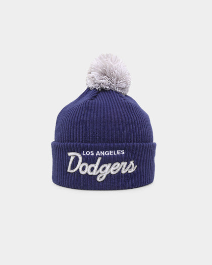 New Era Los Angeles Dodgers Pom Beanie Original Team Colours