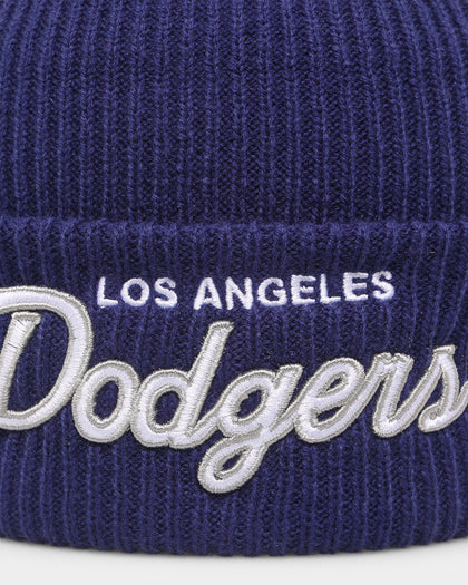 New Era Los Angeles Dodgers Pom Beanie Original Team Colours