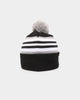New Era Las Vegas Raiders Stripe Cuff Knit Medium Beanie Original Team Colours
