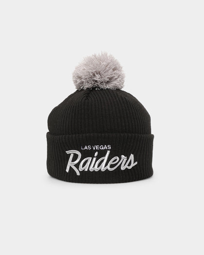 New Era Las Vegas Raiders Pom Beanie Original Team Colours