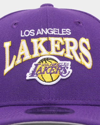 New Era Kids' Los Angeles Lakers Team Script 9FIFTY Snapback Original Team Colours