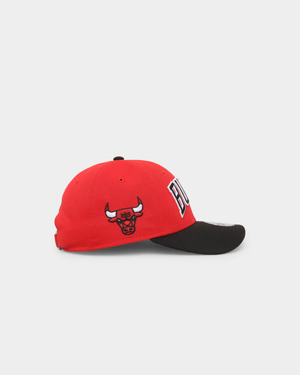 New Era Kids' Chicago Bulls Team Wordmark 9FORTY Strapback Original Team Colours