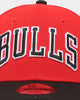 New Era Kids' Chicago Bulls Team Wordmark 9FORTY Strapback Original Team Colours