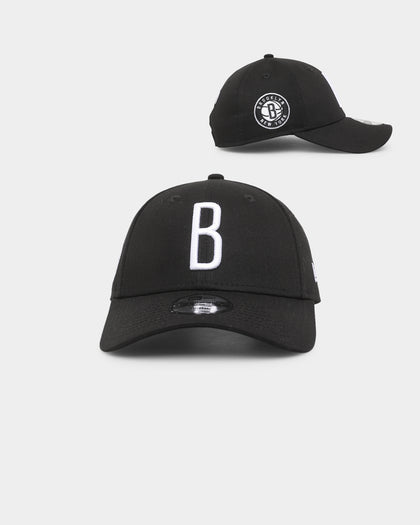 New Era Kids' Brooklyn Nets Ligature Side 9FORTY Strapback Original Team Colours