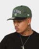New Era New York Yankees 'Stencil Script' Golfer Snapback Cilantro Green/Black