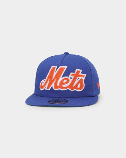 New Era New York Mets Script Appliqué Golfer Snapback Original Team Colours