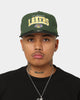 New Era Los Angeles Lakers 'Stencil Script' Golfer Snapback Cilantro Green/Black