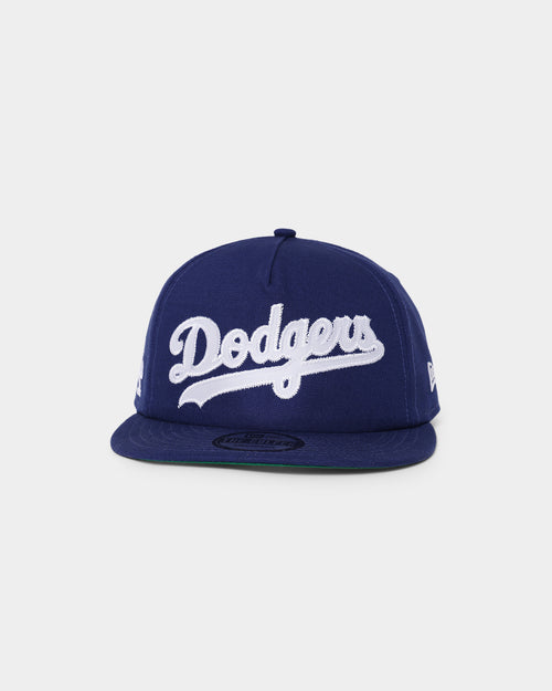 New Era Los Angeles Dodgers Script Appliqué Golfer Snapback Original Team Colours