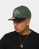 New Era Las Vegas Raiders 'Stencil Script' Golfer Snapback Cilantro Green/Black