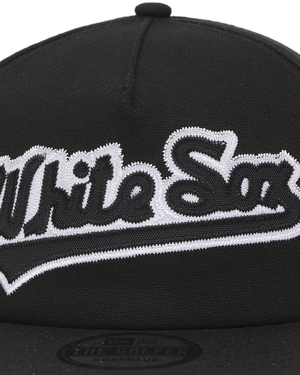New Era Chicago White Sox Script Appliqué Golfer Snapback Original Team Colours
