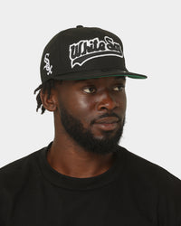 New Era Chicago White Sox Script Appliqué Golfer Snapback Original Team Colours