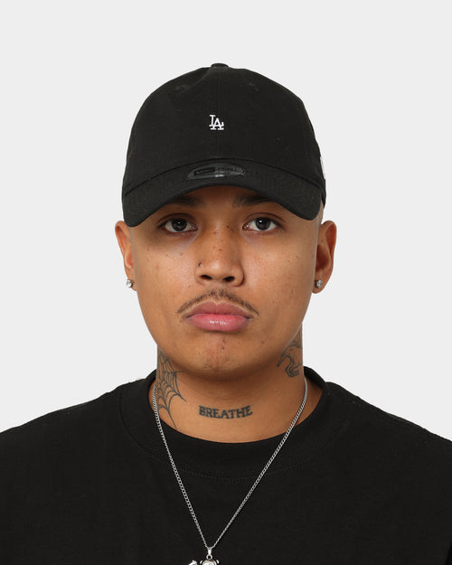 New Era Los Angeles Dodgers 'Black Micro' Casual Classic Strapback Black/White