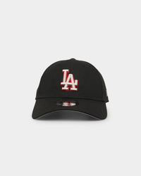 New Era Los Angeles Dodgers 9FORTY Snapback Black/Scarlet