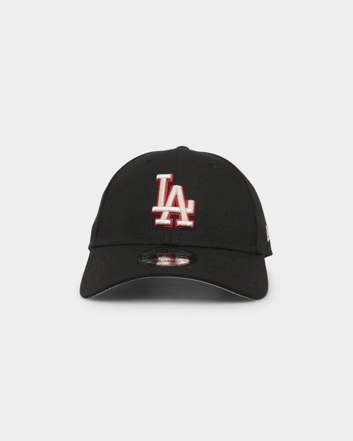 New Era Los Angeles Dodgers 9FORTY Snapback Black/Scarlet