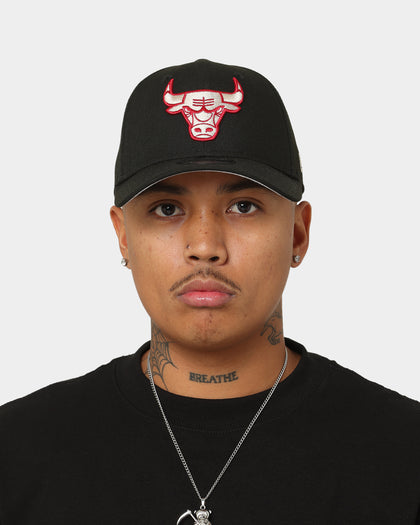 New Era Chicago Bulls 9FORTY Snapback Black/Scarlet