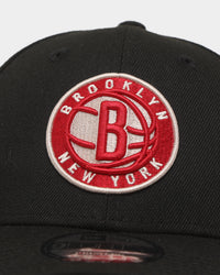New Era Brooklyn Nets 9FORTY Snapback Black/Scarlet