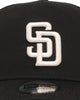 New Era San Diego Padres 'Black Ivory Patch' 9FORTY K-Frame Snapback Black/Ivory