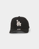 New Era Los Angeles Dodgers Black Ivory Patch 9FORTY K-Frame Snapback Black/Ivory