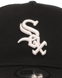 New Era Chicago White Sox 'Black Ivory Patch' 9FORTY K-Frame Snapback Black/Ivory