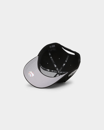 New Era Chicago White Sox 'Black Ivory Patch' 9FORTY K-Frame Snapback Black/Ivory