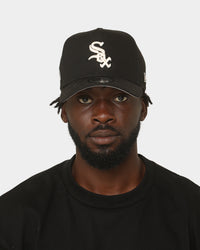 New Era Chicago White Sox 'Black Ivory Patch' 9FORTY K-Frame Snapback Black/Ivory