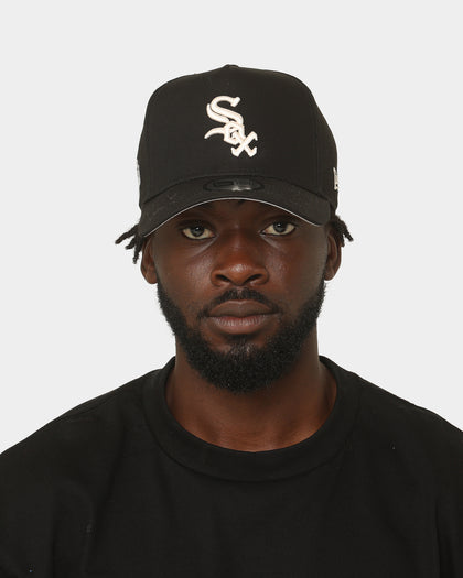 New Era Chicago White Sox 'Black Ivory Patch' 9FORTY K-Frame Snapback Black/Ivory