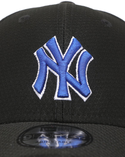 New Era New York Yankees Seasonal Hex 9FORTY Casual Strapback Black/Royal