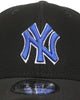 New Era New York Yankees Seasonal Hex 9FORTY Casual Strapback Black/Royal
