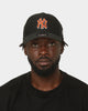 New Era New York Yankees Seasonal Hex 9FORTY Casual Strapback Black/Orange