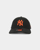 New Era New York Yankees 'Hex' 9FORTY Strapback Black/Orange