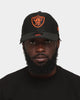 New Era Las Vegas Raiders 'Hex' 9FORTY Strapback Black/Orange