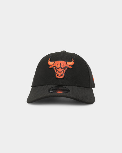 New Era Chicago Bulls 'Hex' 9FORTY Strapback Black/ Orange