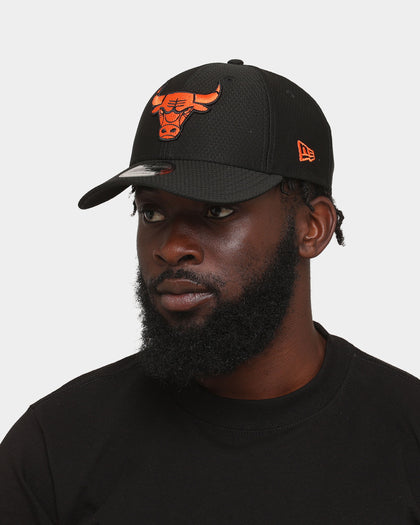 New Era Chicago Bulls 'Hex' 9FORTY Strapback Black/ Orange