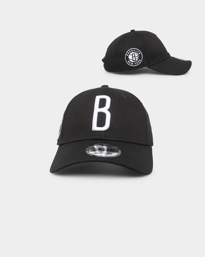 New Era Brooklyn Nets Ligature Side 9FORTY Strapback Original Team Colours