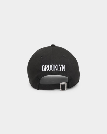 New Era Brooklyn Nets Ligature Side 9FORTY Strapback Original Team Colours
