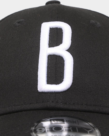 New Era Brooklyn Nets Ligature Side 9FORTY Strapback Original Team Colours