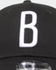 New Era Brooklyn Nets Ligature Side 9FORTY Strapback Original Team Colours