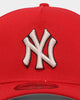New Era New York Yankees 'Scarlet Stone' 9FORTY A-Frame Snapback Scarlet/Stone
